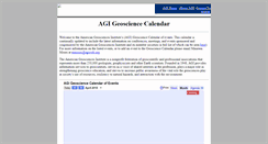 Desktop Screenshot of calendar.agiweb.org